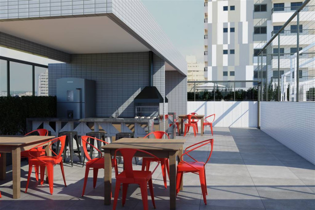 Imagem Apartamento com 3 Quartos à Venda, 119 m² em Guilhermina - Praia Grande