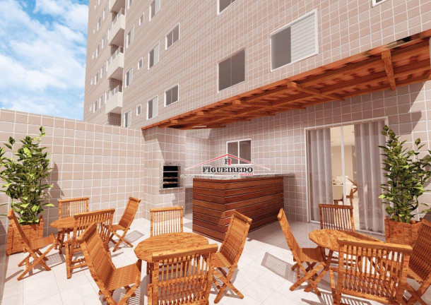 Imagem Apartamento com 2 Quartos à Venda, 52 m² em Caiçara - Praia Grande