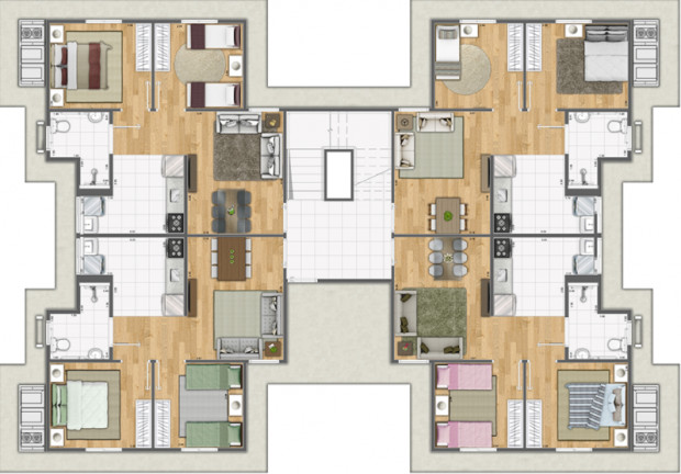 Imagem Apartamento com 2 Quartos à Venda, 51 m² em Parque Universitário De Viracopos - Campinas