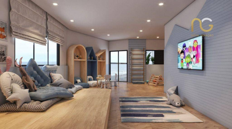 Imagem Apartamento com 2 Quartos à Venda, 73 m² em Vila Guilhermina - Praia Grande