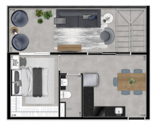 Imagem Apartamento com 1 Quarto à Venda, 52 m² em Vila Madalena - São Paulo