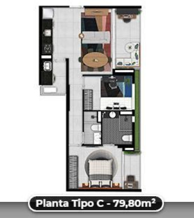 Imagem Apartamento com 1 Quarto à Venda, 31 m² em Vila Mariana - São Paulo