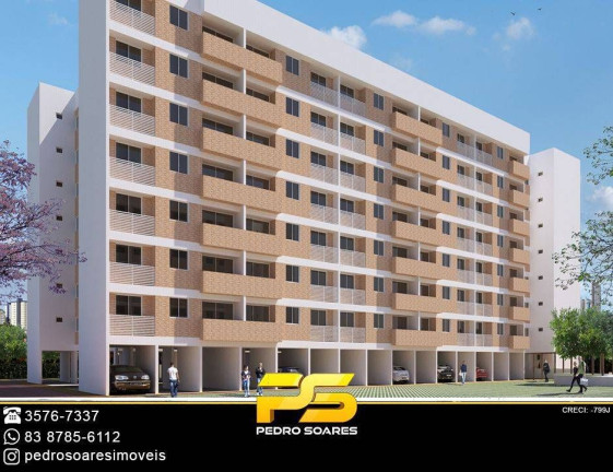 Imagem Apartamento com 1 Quarto à Venda, 43 m² em Bancários - João Pessoa