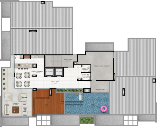 Imagem Apartamento com 2 Quartos à Venda, 69 m² em Praia Da Cal - Torres