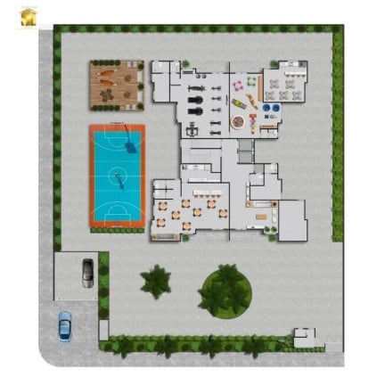 Imagem Apartamento com 3 Quartos à Venda, 91 m² em Santo Antônio - São Caetano Do Sul