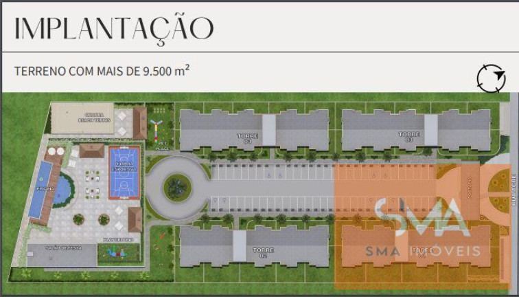 Imagem Apartamento com 2 Quartos à Venda, 97 m² em Uberaba - Curitiba