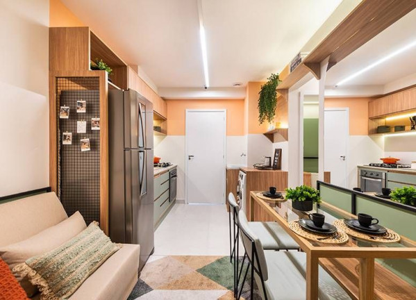 Apartamento com 2 Quartos à Venda, 32 m² em Parque Novo Mundo - São Paulo