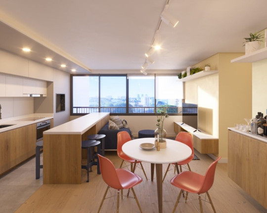 Apartamento com 3 Quartos à Venda, 69 m² em Bacacheri - Curitiba