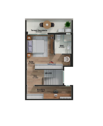 Imagem Apartamento com 1 Quarto à Venda, 122 m² em João Paulo - Florianópolis