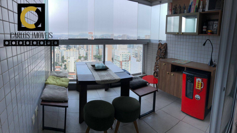 Imagem Apartamento com 2 Quartos à Venda, 77 m² em Gonzaga - Santos