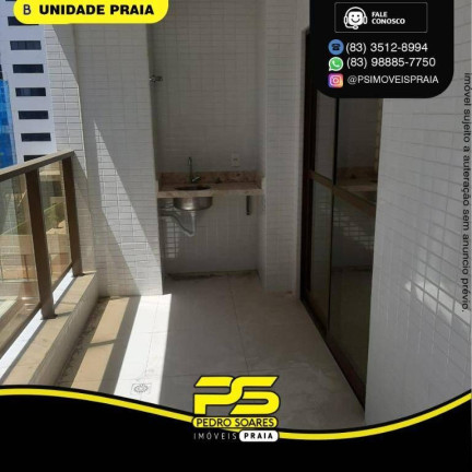 Imagem Apartamento com 3 Quartos à Venda, 99 m² em Cabo Branco - João Pessoa