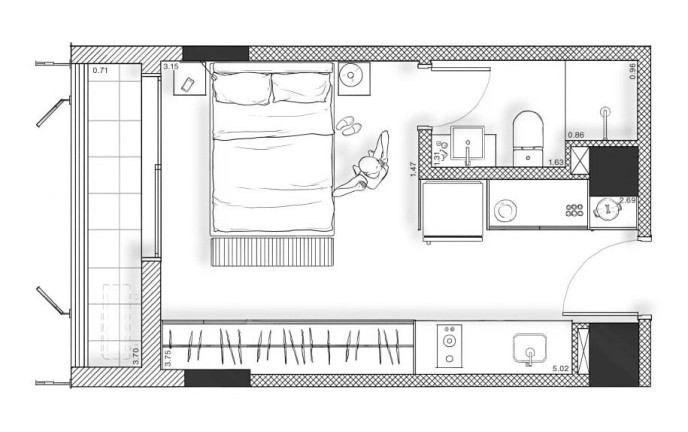 Imagem Apartamento com 1 Quarto à Venda, 48 m² em Pinheiros - São Paulo