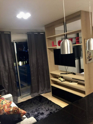 Imagem Flat com 1 Quarto para Alugar, 35 m² em Santo Amaro - São Paulo