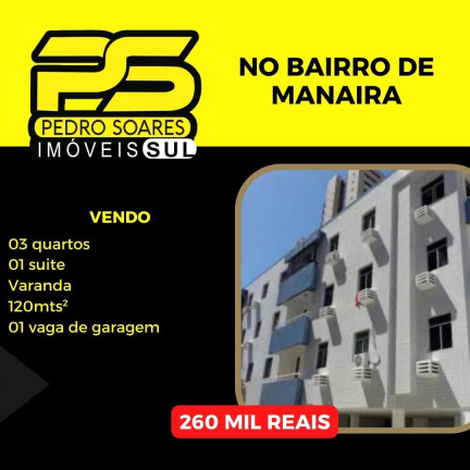 Imagem Apartamento com 3 Quartos à Venda, 120 m² em Manaíra - João Pessoa