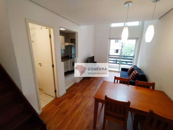 Imagem Apartamento com 1 Quarto para Alugar, 47 m² em Moema - São Paulo