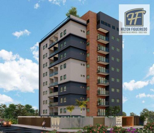 Apartamento com 3 Quartos à Venda, 82 m² em Poço - Cabedelo