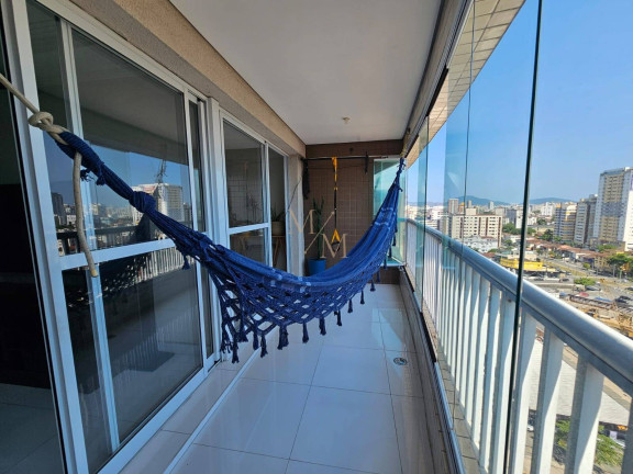 Imagem Apartamento com 3 Quartos à Venda, 92 m² em Encruzilhada - Santos