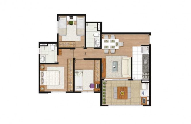 Imagem Apartamento com 3 Quartos à Venda, 73 m² em Santana - São Paulo