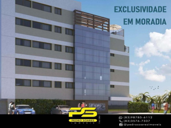 Apartamento com 1 Quarto à Venda, 38 m² em Poço - Cabedelo