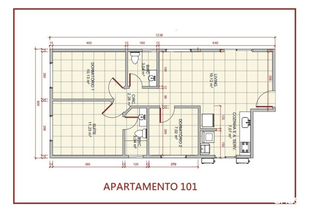 Imagem Apartamento com 3 Quartos à Venda, 70 m² em Coqueiros - Florianópolis