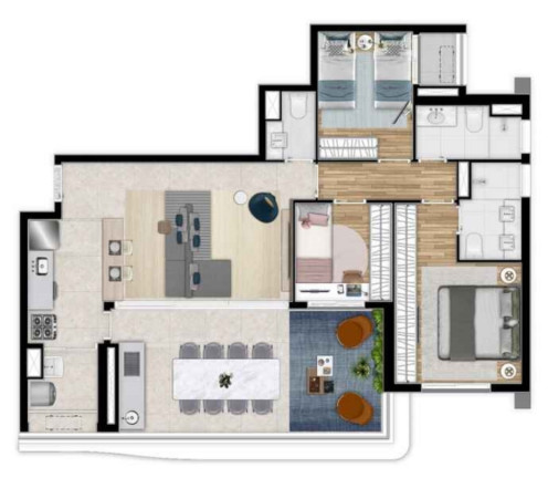 Imagem Apartamento com 2 Quartos à Venda, 80 m² em Perdizes - São Paulo