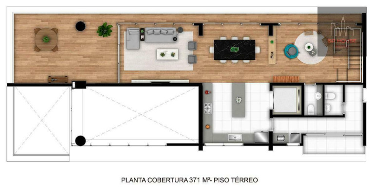 Imagem Cobertura com 3 Quartos à Venda, 371 m² em Jardim Paulista - São Paulo