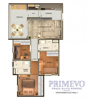 Imagem Apartamento com 3 Quartos à Venda, 67 m² em Tatuapé - São Paulo