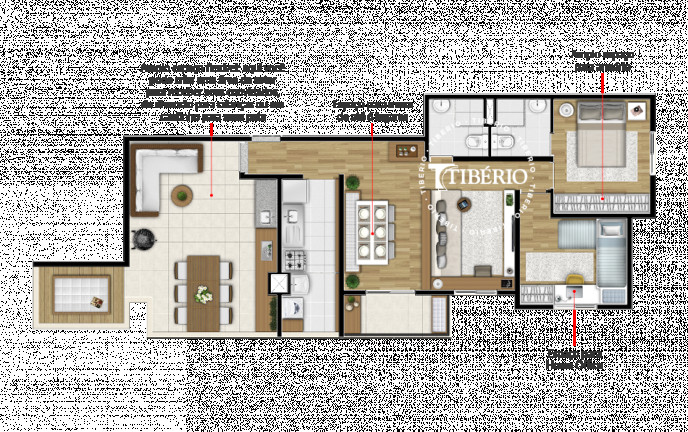 Imagem Apartamento com 3 Quartos à Venda, 59 m² em Campestre - Santo André