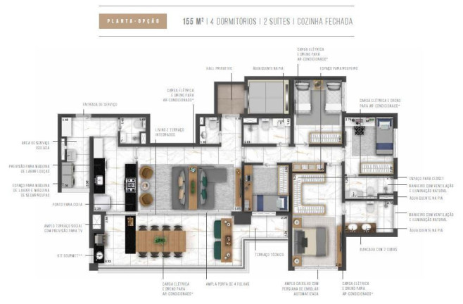 Imagem Apartamento com 4 Quartos à Venda, 155 m² em Vila Mariana - São Paulo