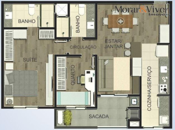 Apartamento com 4 Quartos à Venda, 187 m² em Vila Izabel - Curitiba