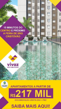 Imagem Apartamento com 2 Quartos à Venda, 42 m² em São Cristóvão - Rio De Janeiro