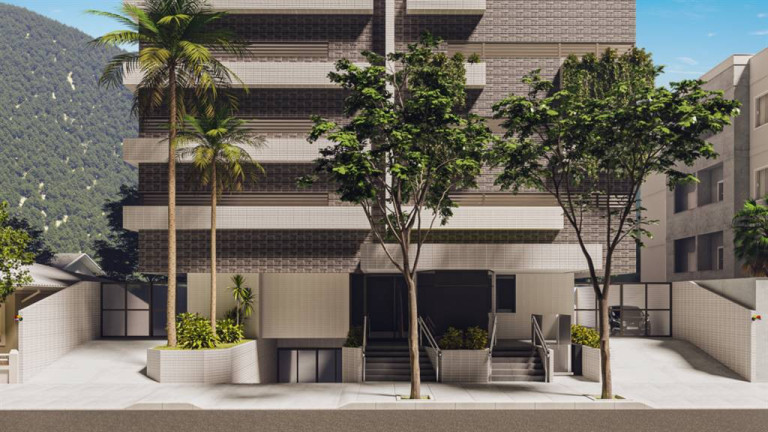 Imagem Apartamento com 2 Quartos à Venda, 74 m² em Marape - Santos