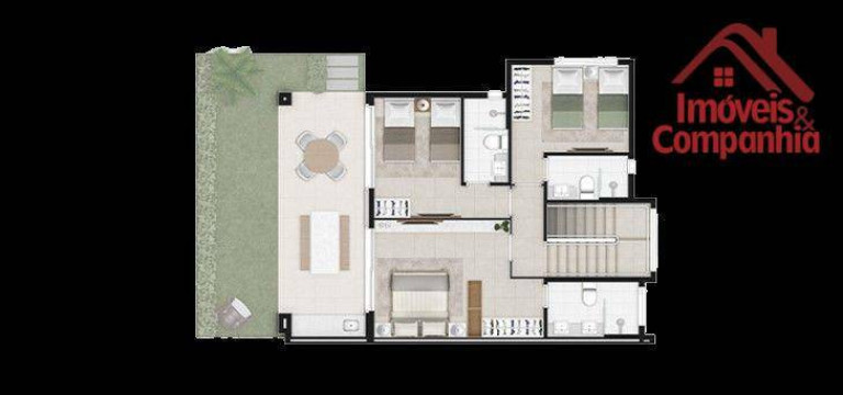 Imagem Apartamento com 4 Quartos à Venda, 133 m² em Centro - Flecheiras
