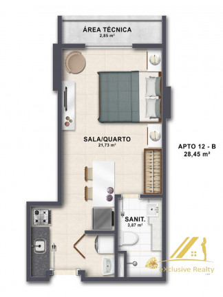 Imagem Apartamento com 2 Quartos à Venda, 2.865 m² em Stella Maris - Salvador