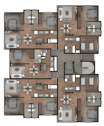 Imagem Apartamento com 2 Quartos à Venda, 71 m² em Carazal - Gramado