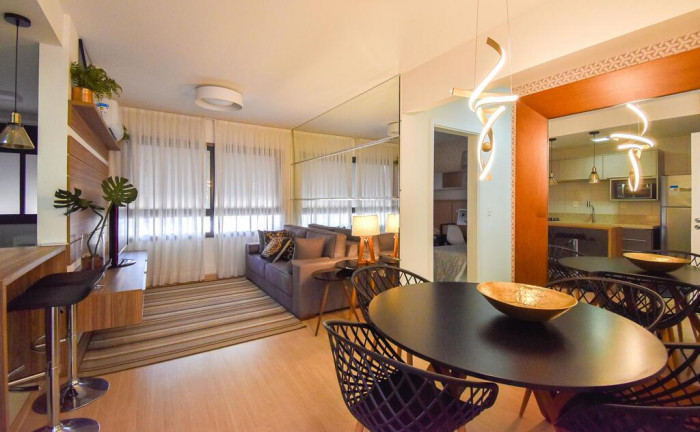 Apartamento com 1 Quarto à Venda, 44 m² em Farroupilha - Porto Alegre
