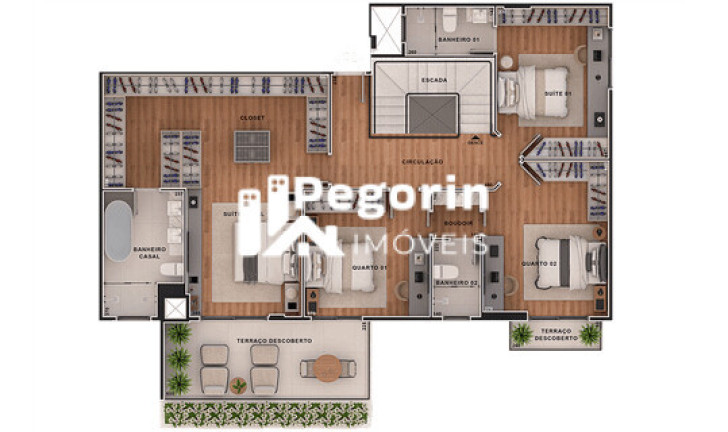 Imagem Apartamento com 4 Quartos à Venda, 229 m² em Campina Do Siqueira - Curitiba