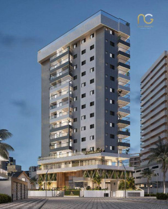 Imagem Apartamento com 2 Quartos à Venda, 73 m² em Vila Guilhermina - Praia Grande