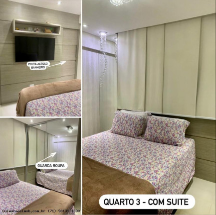 Imagem Apartamento com 3 Quartos à Venda, 80 m² em Centro - Lauro De Freitas