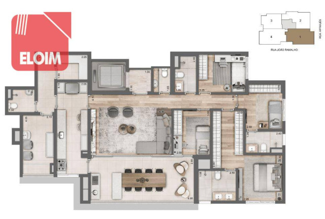 Imagem Apartamento com 4 Quartos à Venda, 161 m² em Perdizes - São Paulo