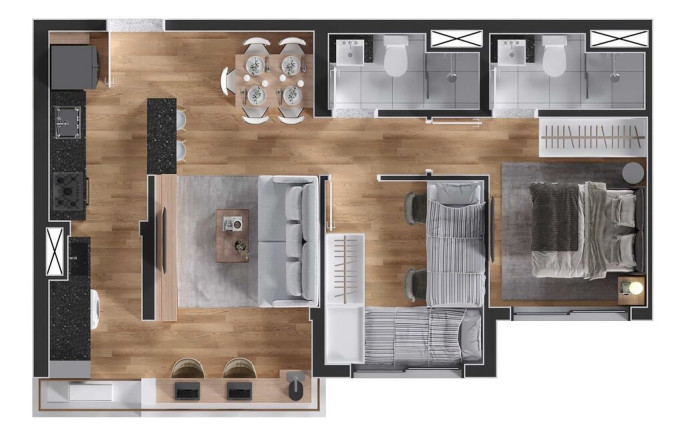 Imagem Apartamento com 3 Quartos à Venda, 99 m² em Vila Andrade - São Paulo