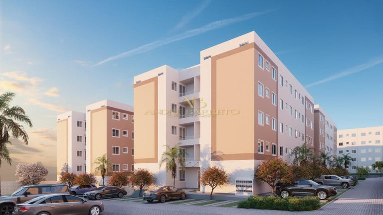 Imagem Apartamento com 2 Quartos à Venda,  em Abrantes - Camaçari