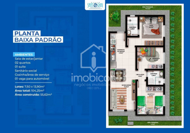 Imagem Casa com 3 Quartos à Venda, 55 m² em Primavera - Vitória Da Conquista