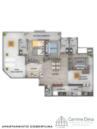 Imagem Apartamento com 2 Quartos à Venda, 70 m² em Itaguá - Ubatuba