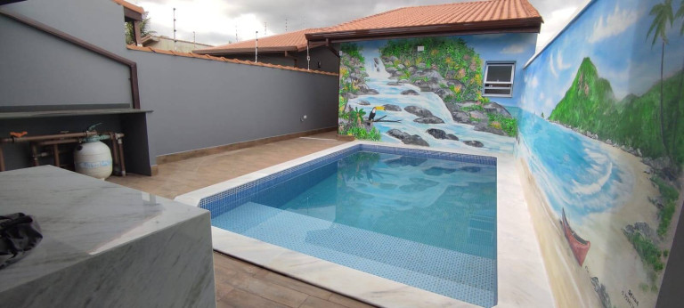 Imagem Casa com 2 Quartos à Venda, 180 m² em Estância Dos Eucaliptos - Peruíbe