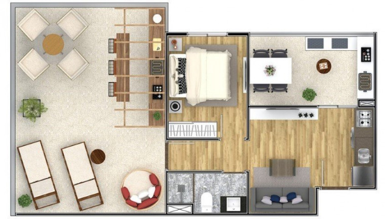 Imagem Apartamento com 2 Quartos à Venda, 31 m² em Lapa - São Paulo