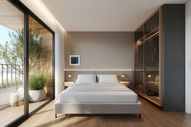 Imagem Apartamento com 1 Quarto à Venda, 31 m² em Bombas - Bombinhas