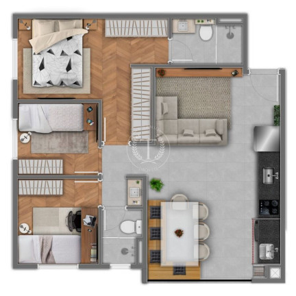 Imagem Apartamento com 2 Quartos à Venda, 41 m² em Vila Centenário - São Paulo