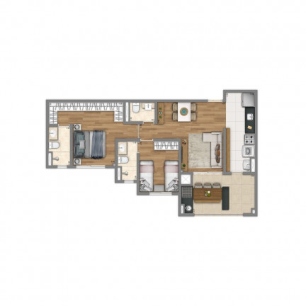 Imagem Apartamento com 4 Quartos à Venda, 121 m² em Jardim Itamarati - Campinas
