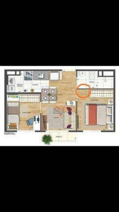 Apartamento com 2 Quartos à Venda, 38 m² em Vila Augusta - Guarulhos